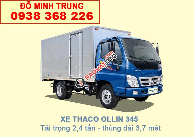 Bán xe tải Thaco Ollin 345 - Ollin 360 tải trọng 2t4 vào thành phố-2