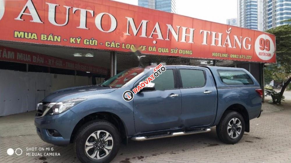 Bán Mazda BT 50 2.2L AT đời 2017, màu xanh lam, nhập khẩu  -6