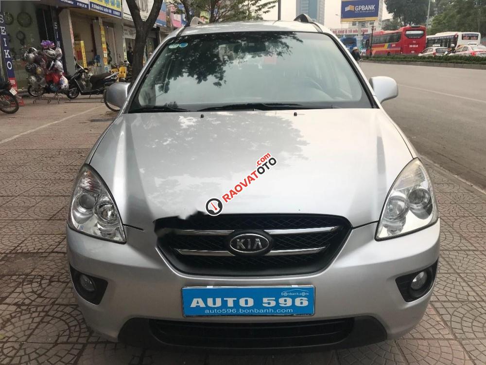 Bán Kia Carens EX 2.0 MT đời 2010, màu bạc, giá tốt-0