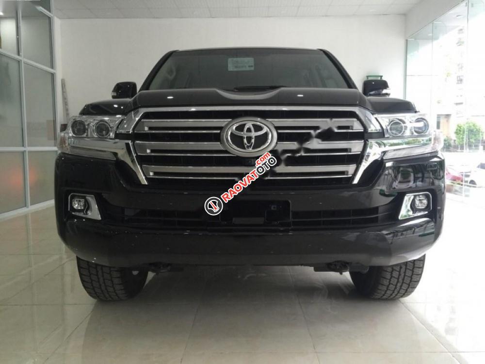 Bán xe Toyota Land Cruiser VX 4.6 V6 đời 2017, màu đen, xe nhập-7