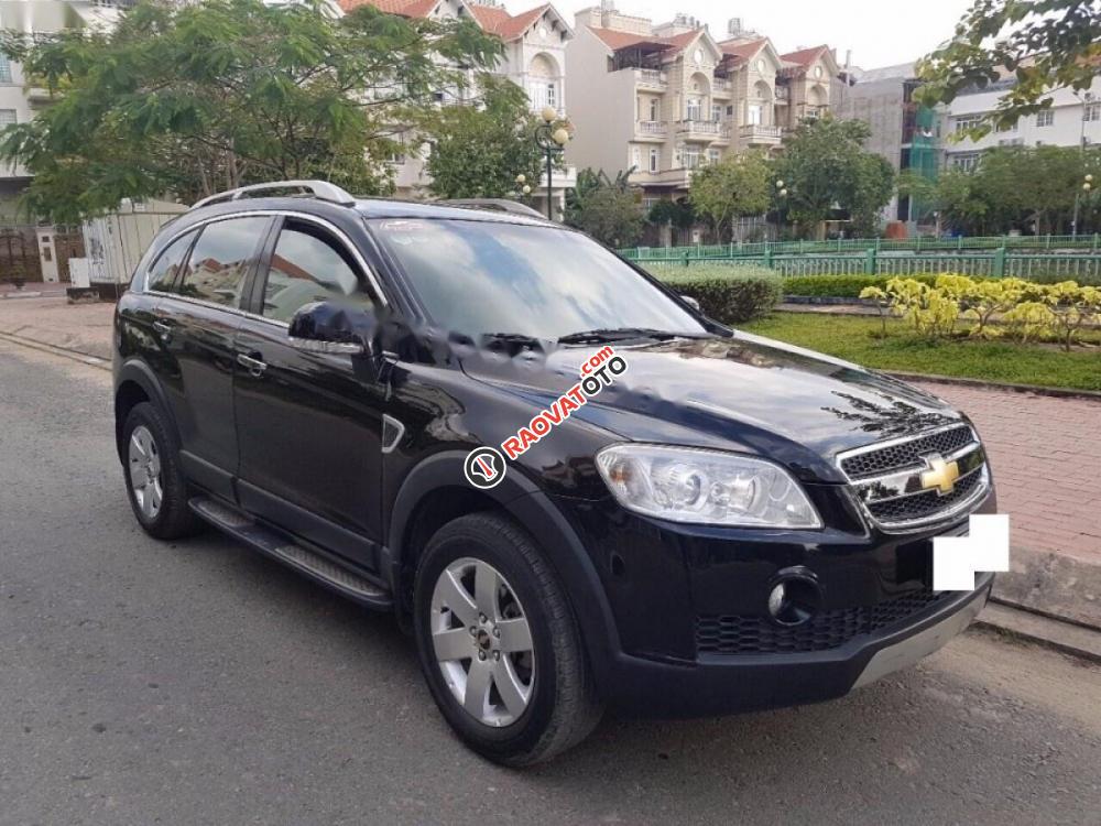 Bán Chevrolet Captiva LTZ 2.4 AT đời 2008, màu đen giá cạnh tranh-7