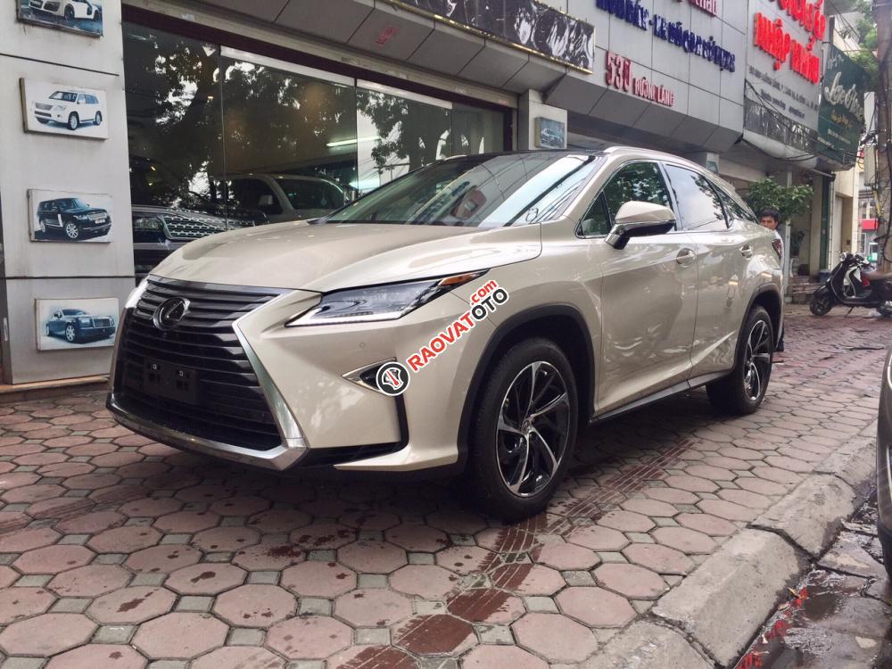 Bán ô tô Lexus RX RX350 Luxury 2017, màu vàng, nhập khẩu Mỹ giá tốt. LH: 0948.256.912-0