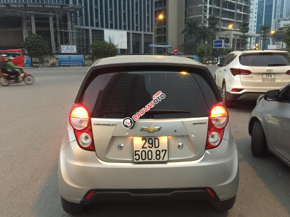 Chevrolet Spark Van 2013 màu bạc, nhập khẩu nguyên chiếc-2