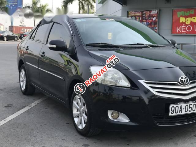 Cần bán lại xe Toyota Vios đời 2009, màu đen chính chủ-2