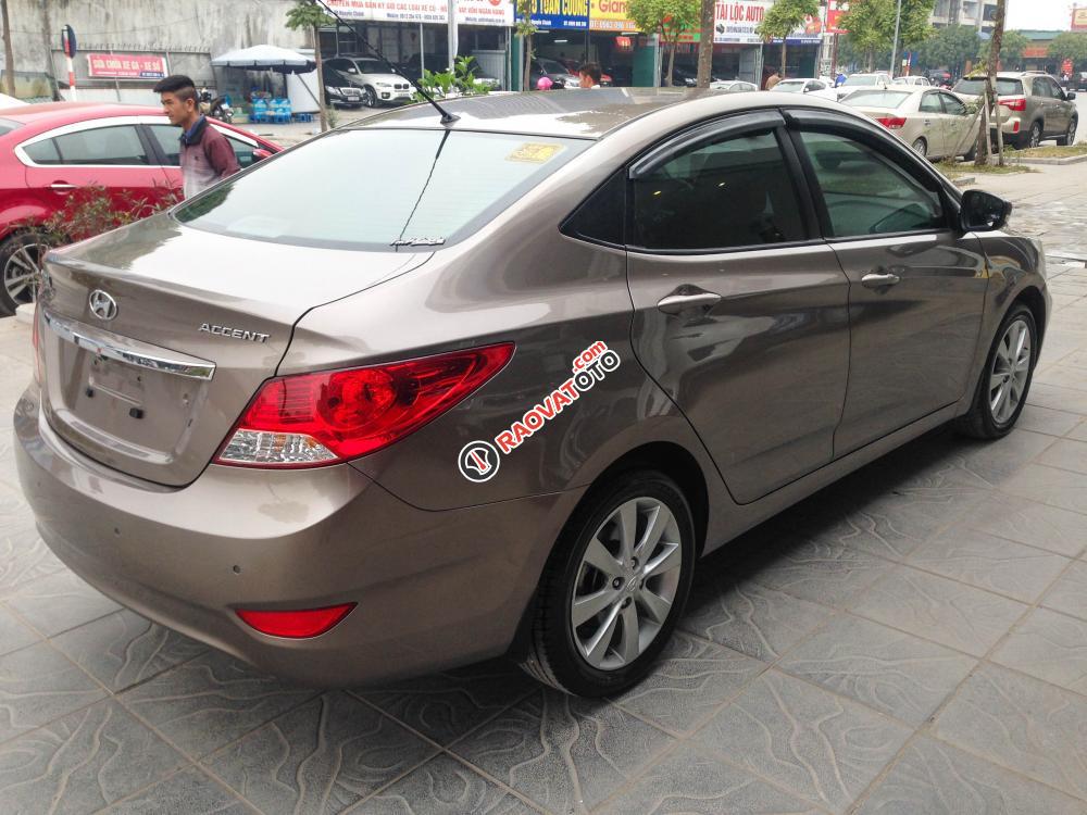 Hyundai Accent 2012, màu nâu, xe nhập, giá tốt-3