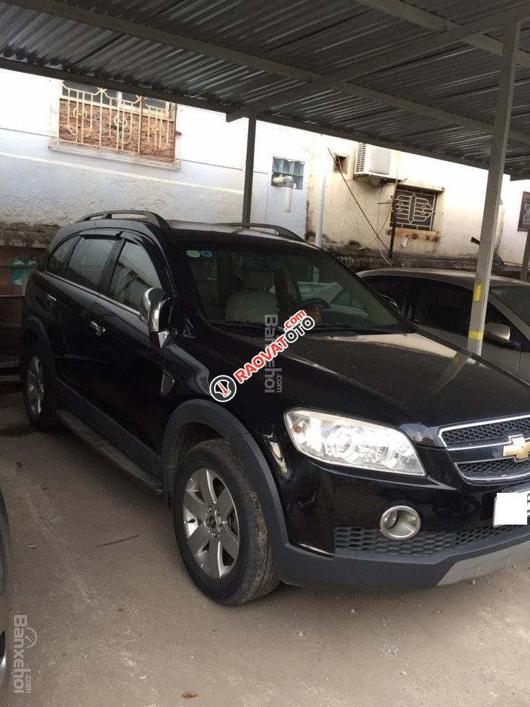 Cần bán xe Chevrolet Captiva LTZ, sản xuất 2008, màu đen, giá tốt-1