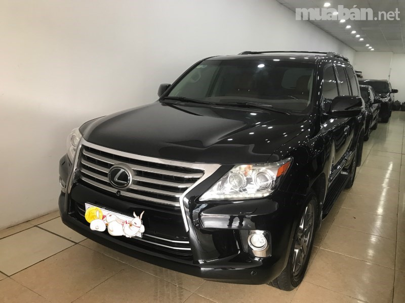 Bán ô tô Lexus LX 570 đời 2014, màu đen, nhập khẩu nguyên chiếc, chính chủ-0