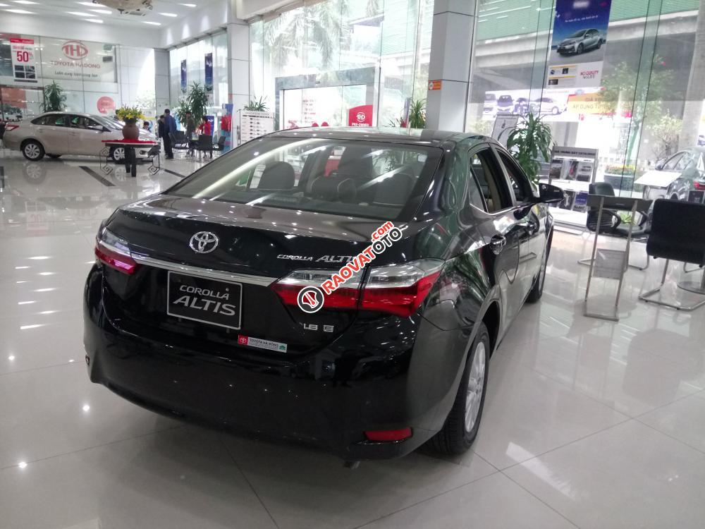 Cần bán xe Toyota Corolla altis 1.8E CVT đời 2017, màu đen giao ngay, giá cạnh tranh tốt nhất Hà Nội-3