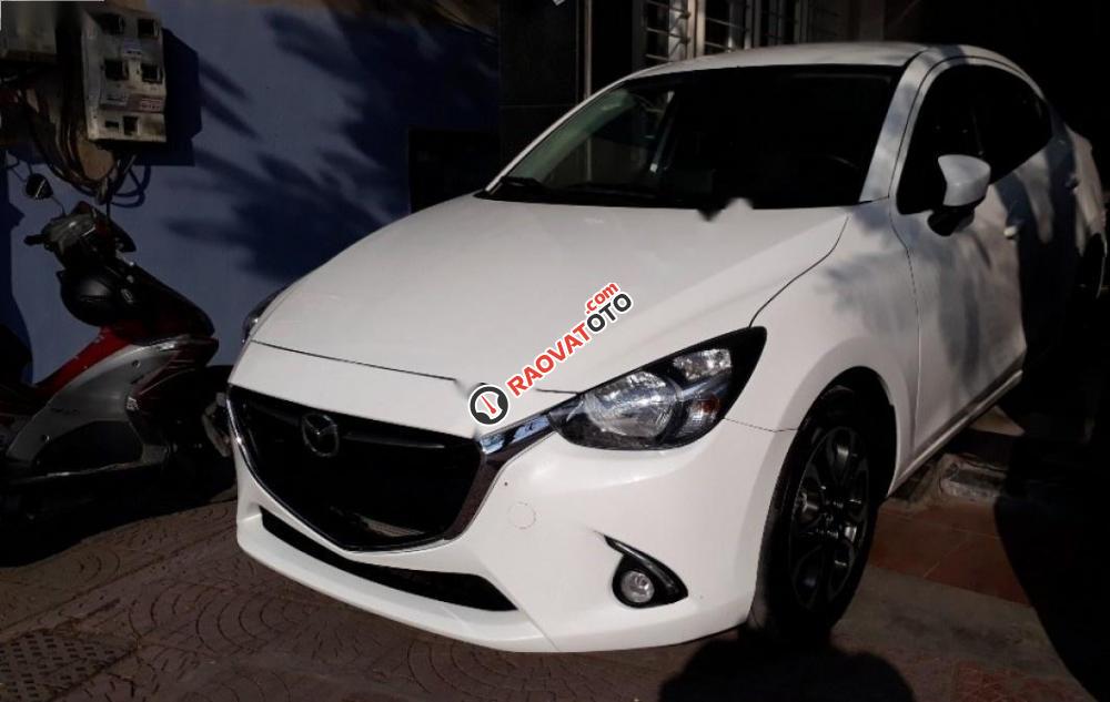 Bán ô tô Mazda 2 1.5 AT đời 2015, màu trắng chính chủ, giá tốt-8