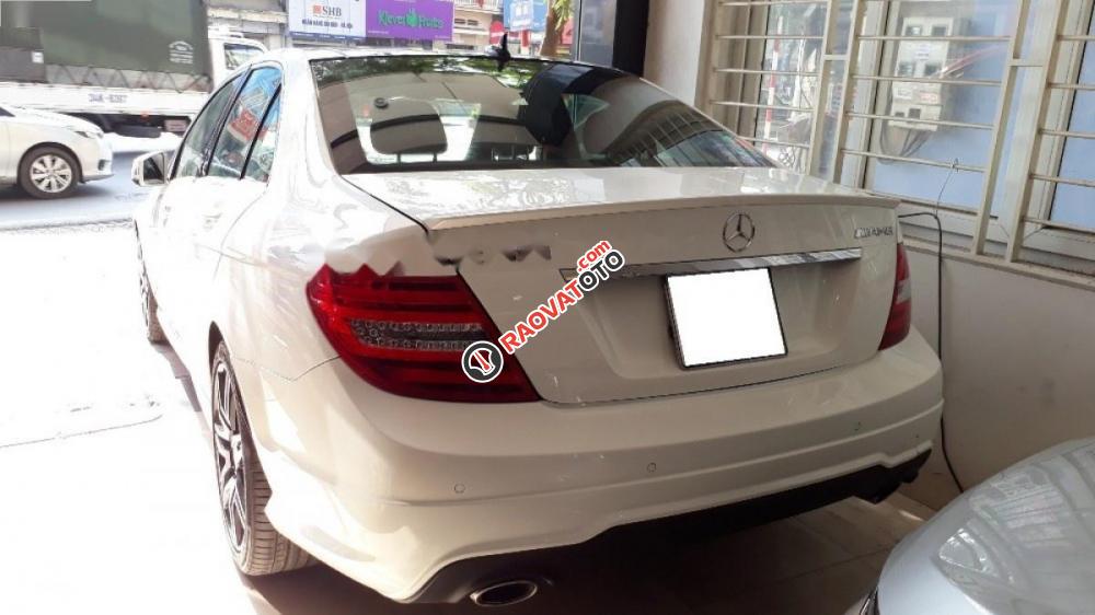 Bán ô tô Mercedes C300 AMG đời 2013, màu trắng số tự động-2