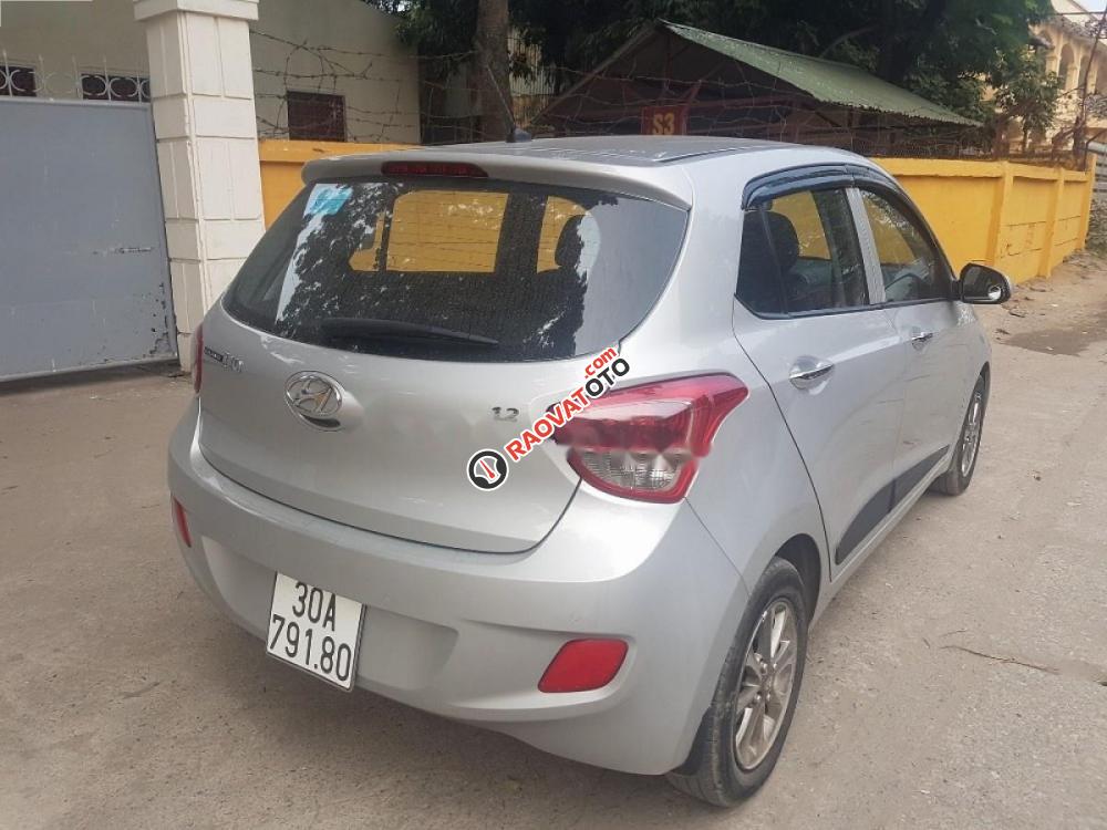 Xe Hyundai Grand i10 1.25AT đời 2015, màu bạc, xe nhập số tự động giá cạnh tranh-4