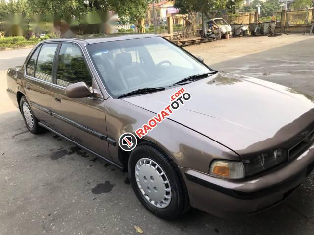 Cần bán gấp Honda Accord đời 1990, màu nâu, giá chỉ 93 triệu-5