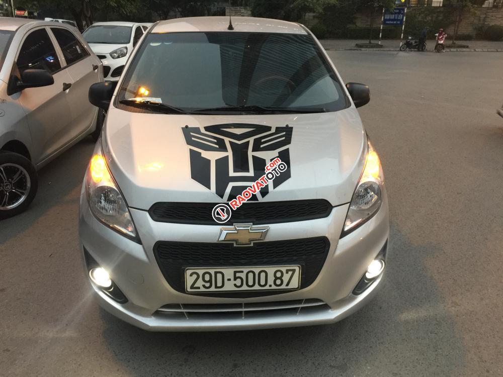 Chevrolet Spark Van 2013 màu bạc, nhập khẩu nguyên chiếc-1