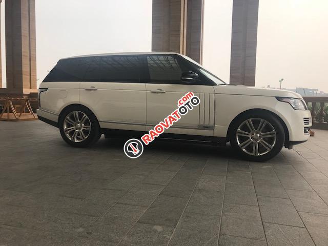 LandRover Range Rover LWB Black Edition 2014, màu trắng, xe nhập Mỹ đăng ký 2015-2