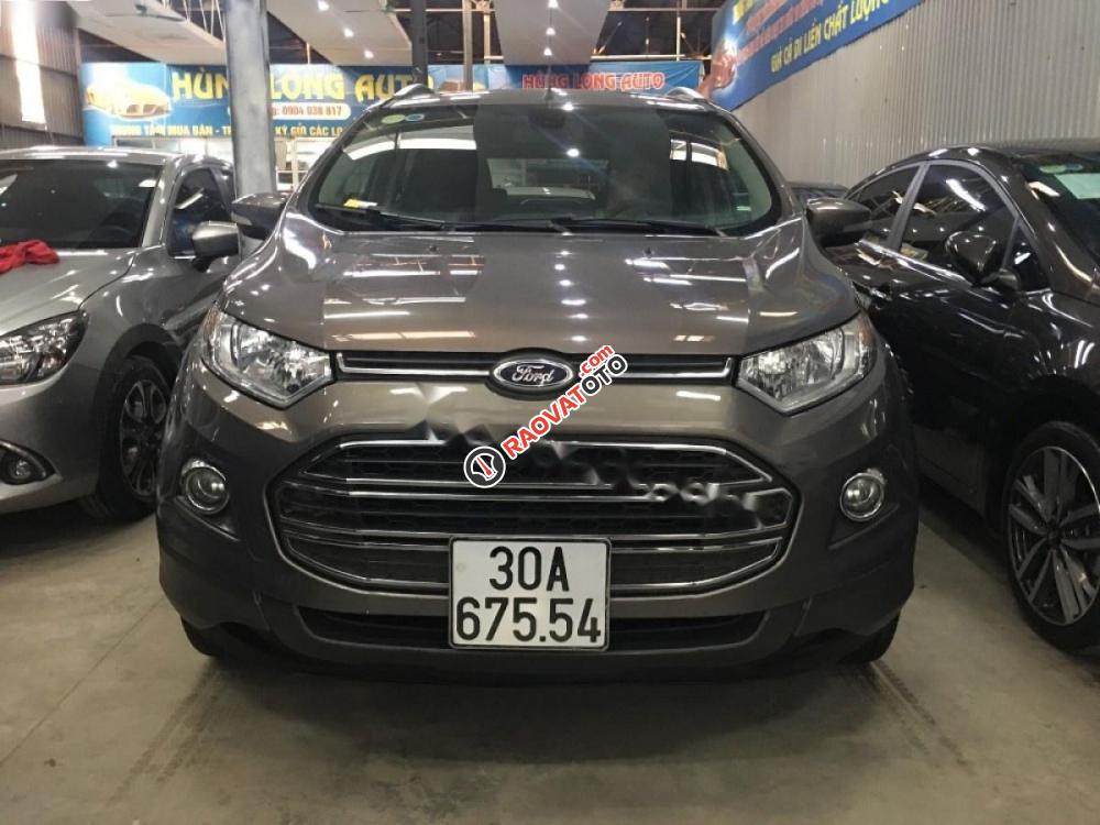 Cần bán lại xe Ford EcoSport Titanium 1.5AT sản xuất 2016, màu nâu giá cạnh tranh-0