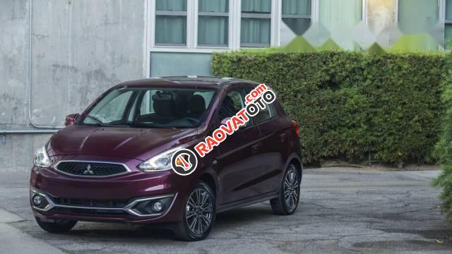 Cần bán xe Mitsubishi Mirage đời 2017, màu đỏ, nhập khẩu Thái chính chủ, 410tr-1