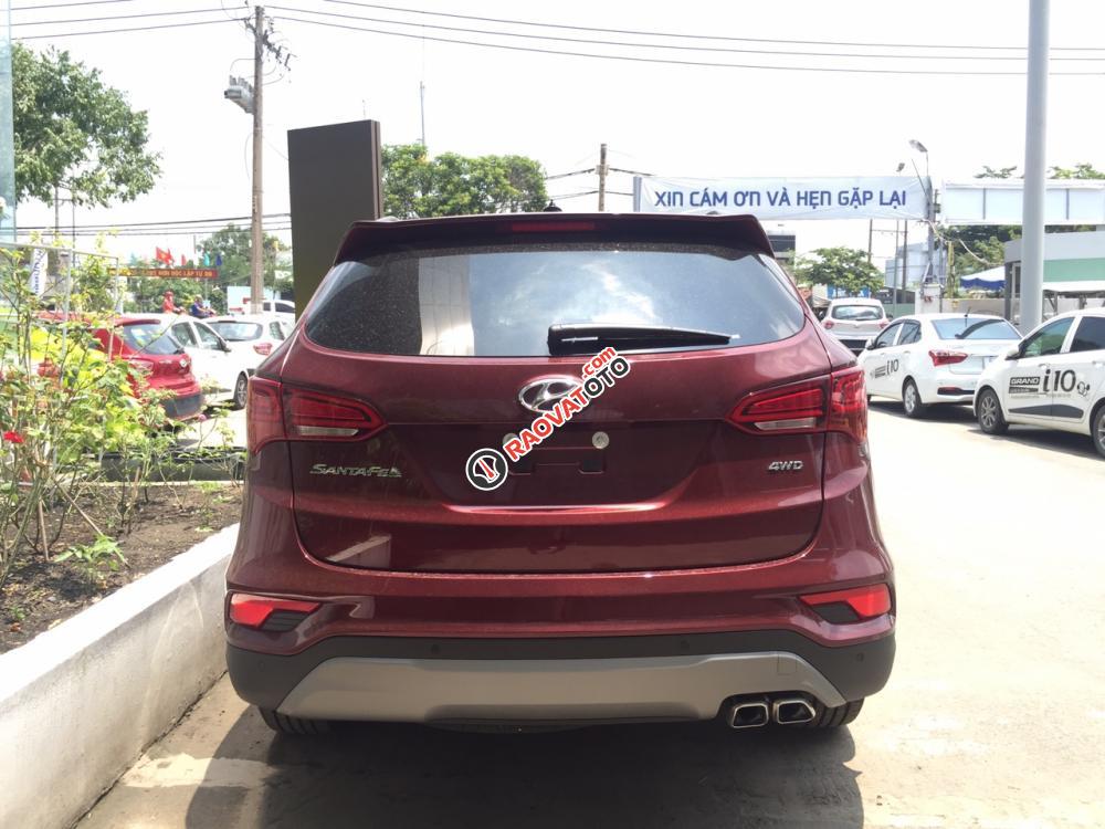 Bán ô tô Hyundai Santa Fe sản xuất 2018, màu đỏ-2