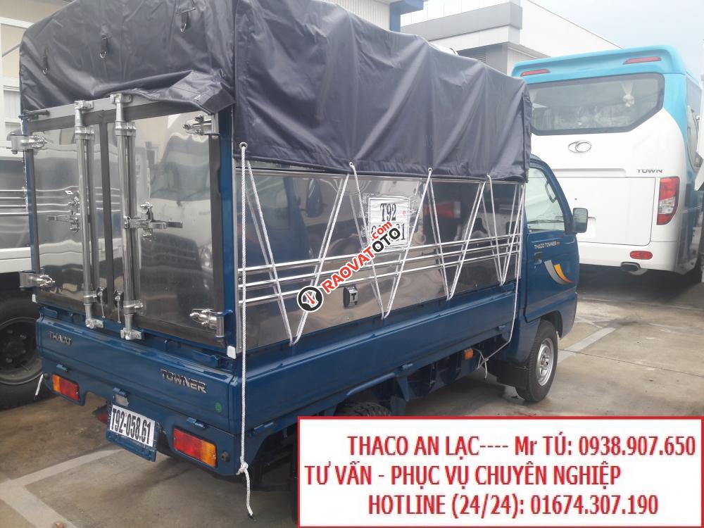 Bán xe tải 1 tấn, xe Towner 800 tải trọng 900kg, bán xe tải trả góp Thaco An Lạc-7