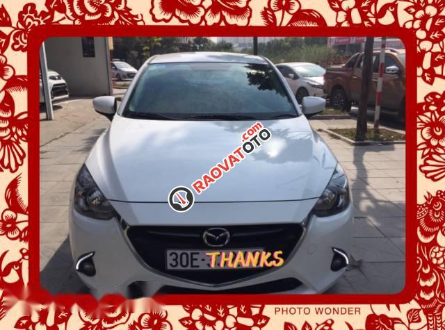 Bán Mazda 2 năm 2016, màu trắng  -0