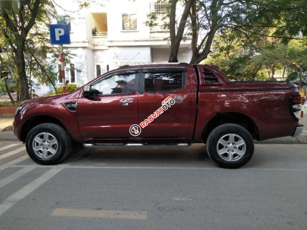 Cần bán Ford Ranger XLT đời 2014, màu đỏ, nhập khẩu số sàn, giá cạnh tranh-1