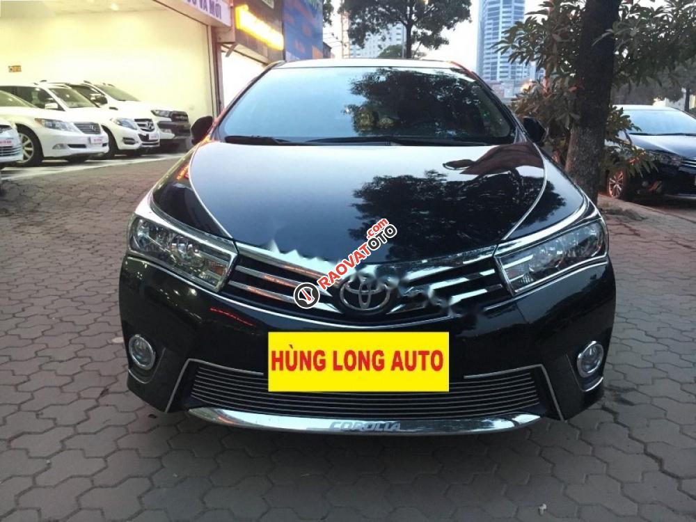 Cần bán lại xe Toyota Corolla altis 1.8 G đời 2017, màu đen số tự động, giá chỉ 719 triệu-0