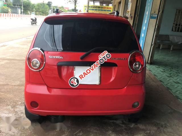 Cần bán lại xe Chevrolet Spark đời 2009, màu đỏ chính chủ-4