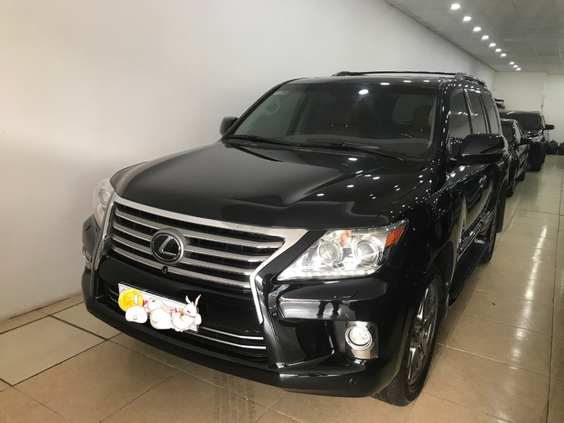 Bán ô tô Lexus LX 570 đời 2014, màu đen, nhập khẩu nguyên chiếc, chính chủ-1