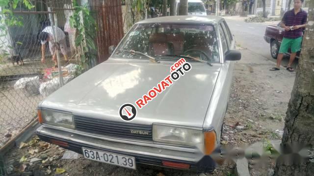 Bán Nissan Bluebird 1.6 đời 1982, màu bạc, giá chỉ 27 triệu-1