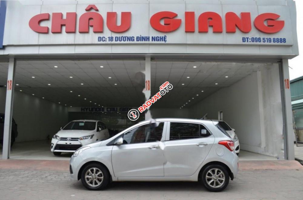 Bán Hyundai Grand i10 Grand 1.0 MT đời 2015, màu bạc, nhập khẩu nguyên chiếc, 325tr-6