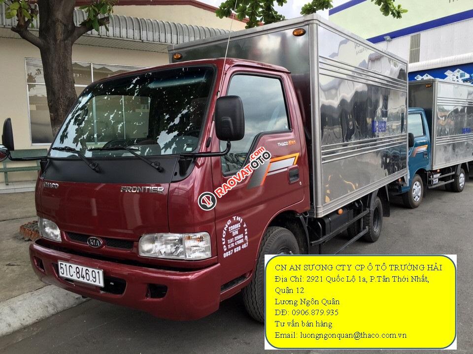 Bán xe Kia Thaco Frontier K165S tải thùng 2,4 tấn chi nhánh An Sương TP HCM-1