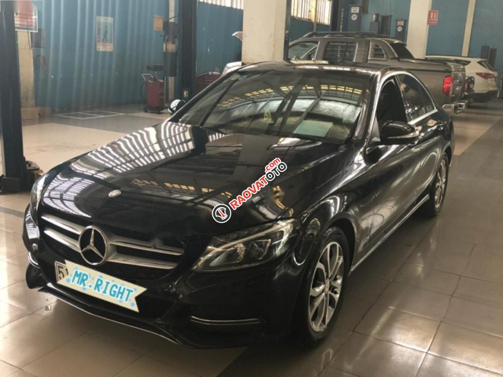 Bán ô tô Mercedes C200 đời 2015, màu đen-1