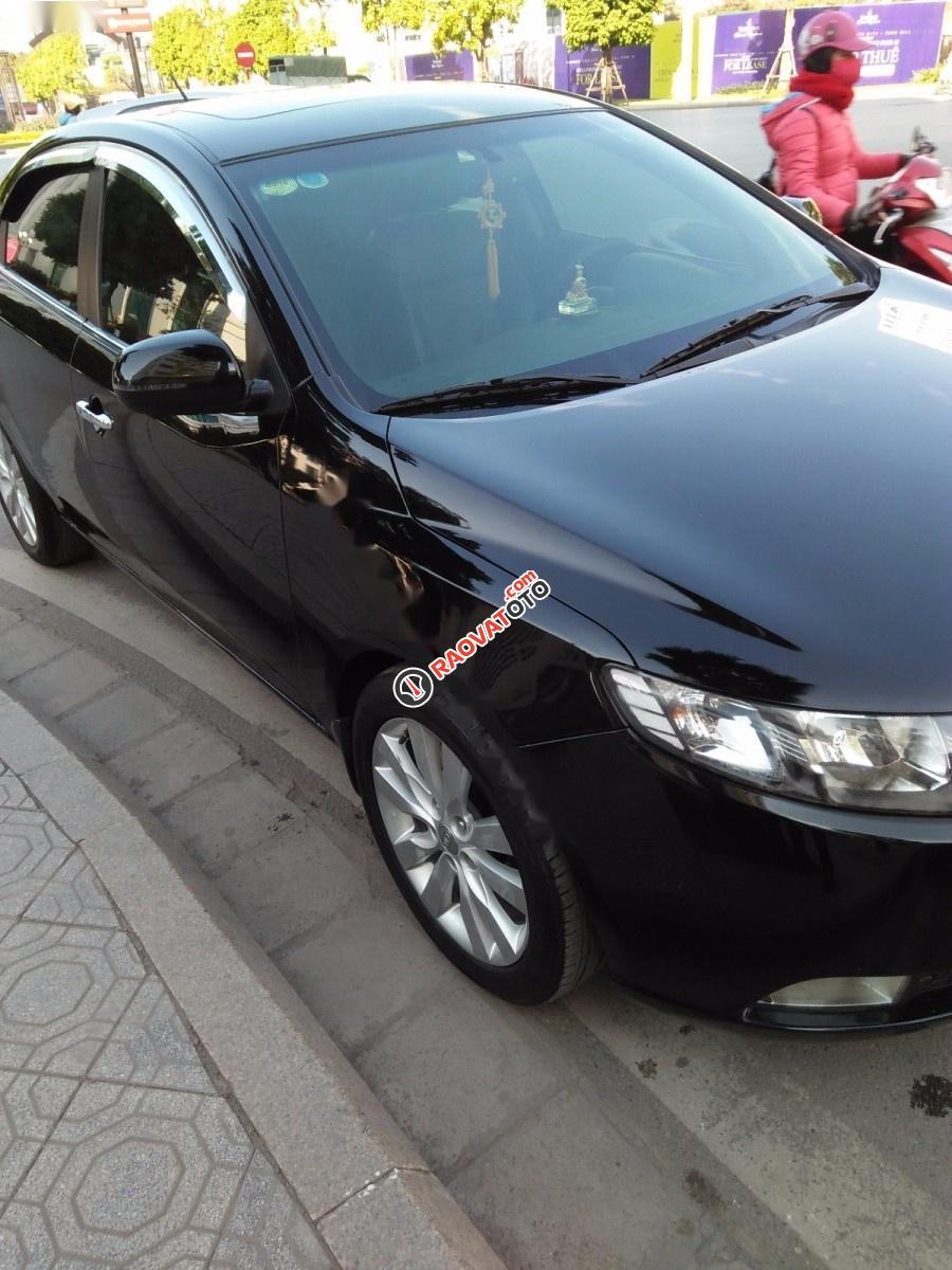 Cần bán gấp Kia Cerato đời 2010, màu đen, xe nhập, 430tr-5