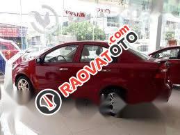 Bán Chevrolet Aveo năm 2017, màu đỏ-3