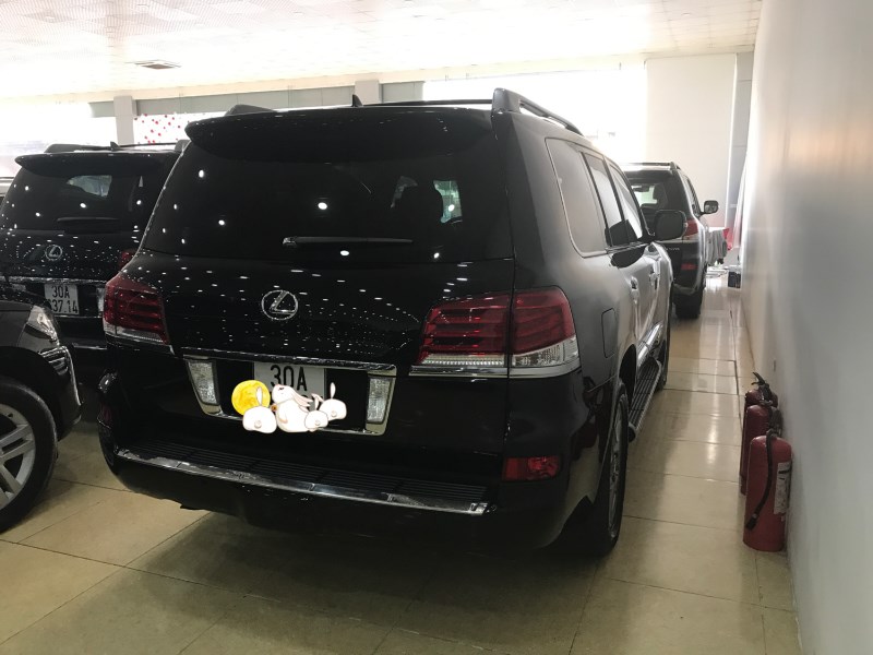 Bán ô tô Lexus LX 570 đời 2014, màu đen, nhập khẩu nguyên chiếc, chính chủ-3