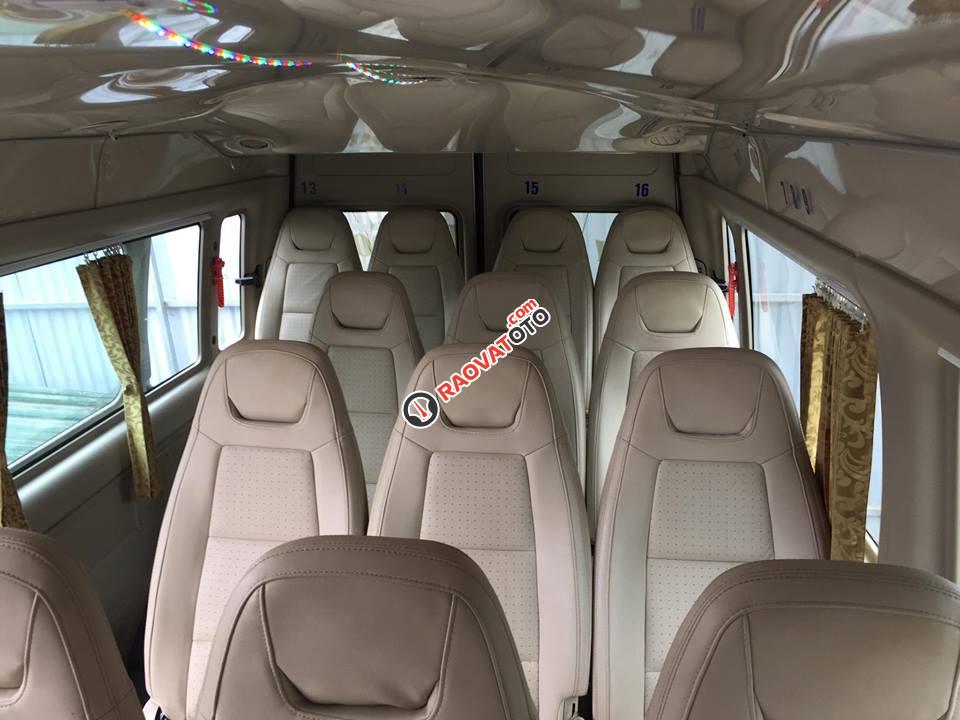 Bán Ford Transit Luxury đời 2014, màu bạc, giá tốt-7