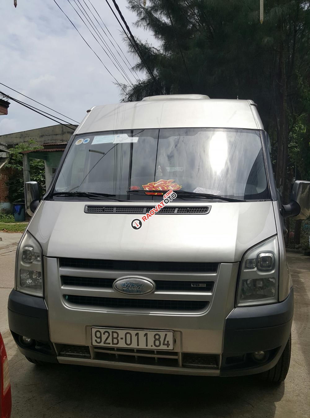 Cần bán xe Ford Transit 2008, màu xám (ghi), nhập khẩu-6