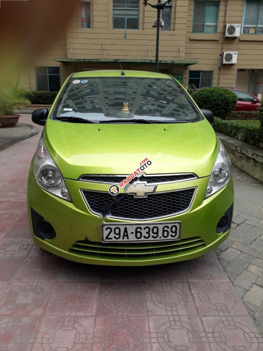 Cần bán lại xe Chevrolet Spark LS 1.0 MT sản xuất 2012, màu xanh lam-1