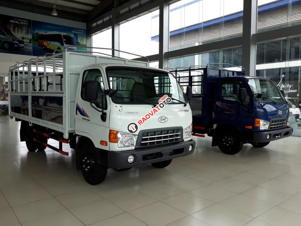 Bán Thaco Hyundai HD650 đời 2017, màu trắng, nhập khẩu nguyên chiếc, giá cả ưu đãi cao, có xe giao ngay-1