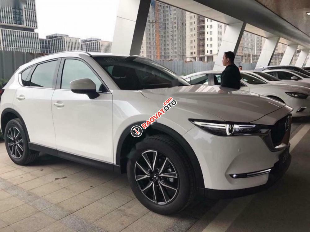 Bán xe Mazda CX 5 2.0 AT 2017, màu trắng, giá chỉ 860 triệu-0