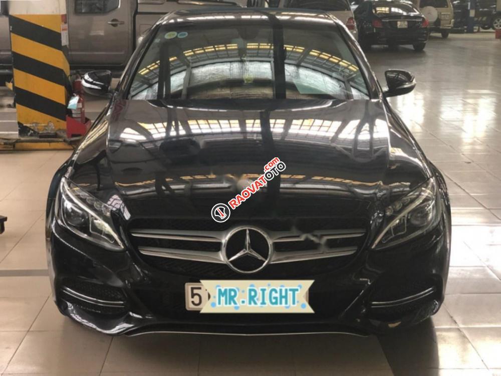 Bán ô tô Mercedes C200 đời 2015, màu đen-4