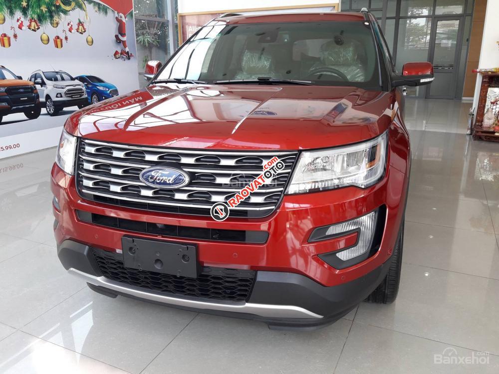 Ford Explorer 7 chỗ đẳng cấp từ Mỹ, bệ bước lên xuống thò thụt điện. Hỗ trợ vay 90%-7