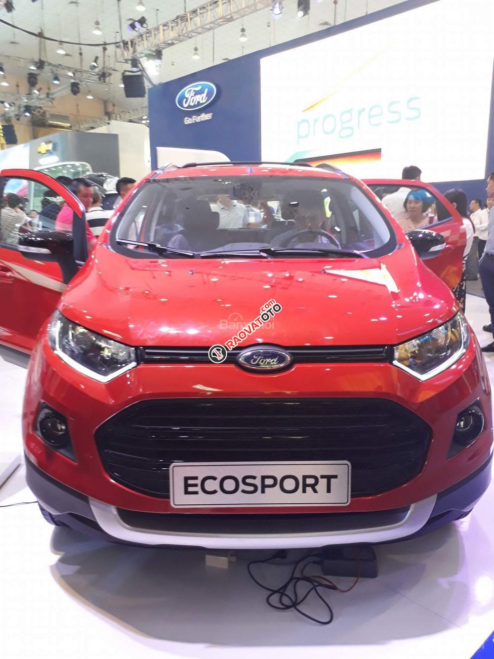 Tel: 0919.263.596_bán Ford Ecosport Titanium 2018, KM khủng, tặng BHTV, camera với màn hình-1