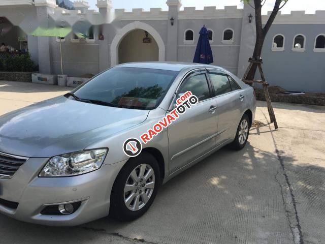 Bán ô tô Toyota Camry 2.4G đời 2008, màu bạc xe gia đình-1