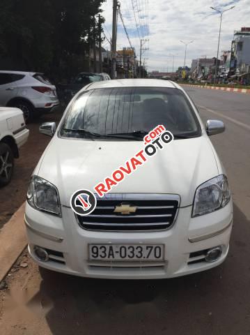 Bán xe Daewoo Gentra đời 2009, màu trắng xe gia đình-0