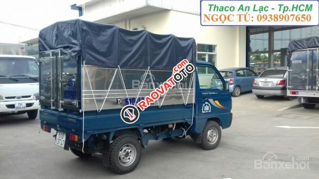 Bán xe tải Ben tải trọng 750kg, bán xe tải máy xăng Thaco Towner 800 đời 2017-4