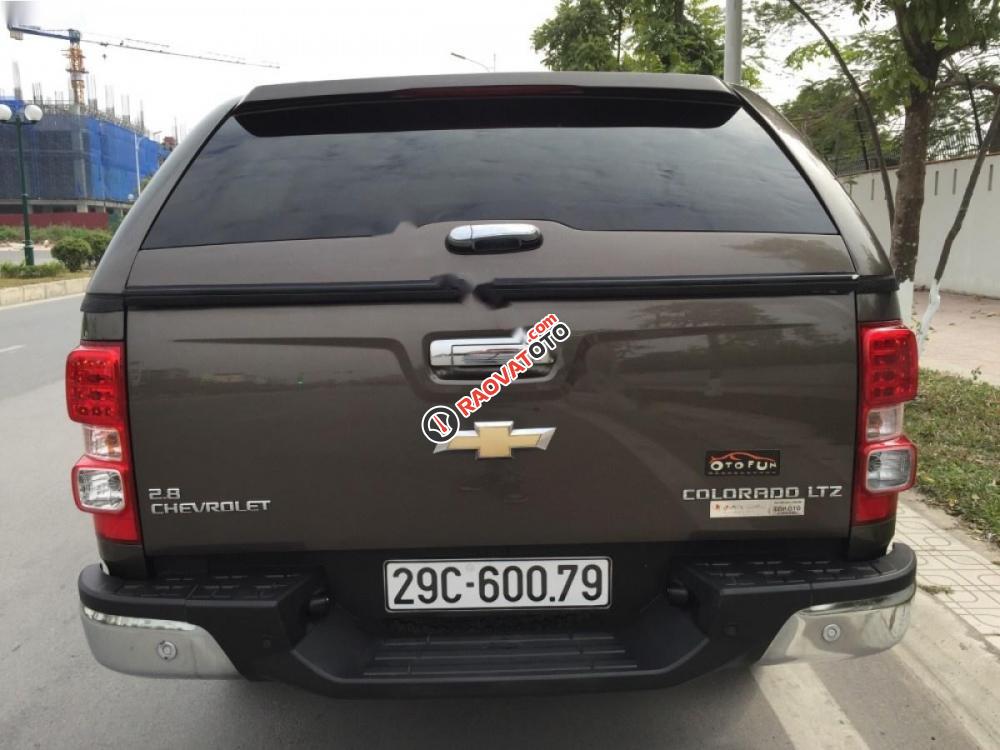 Bán Chevrolet Colorado 2.8AT đời 2015, màu nâu, nhập khẩu Thái như mới-8