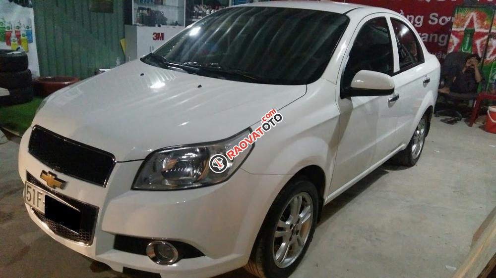 Bán ô tô Chevrolet Aveo LT 1.5 MT đời 2016, trắng, giá thương lượng-1