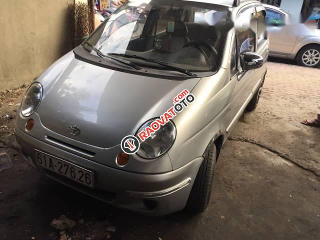 Bán ô tô Daewoo Matiz SE đời 2003, màu bạc-0