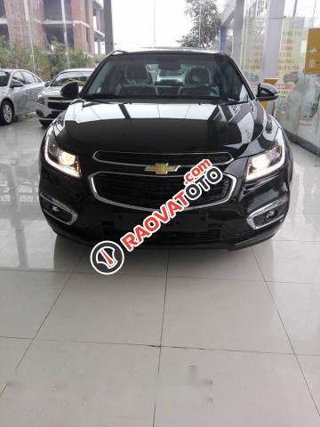 Cần bán Chevrolet Cruze đời 2017, màu đen, giá chỉ 529 triệu-1