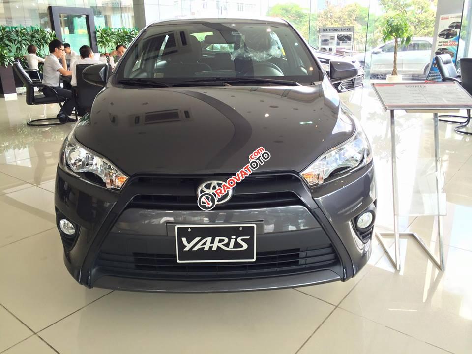 Toyota Mỹ Đình- Bán Toyota Yaris 2017, khuyến mại cực tốt, hỗ trợ làm Uber và Grab, LH: 0976112268-0